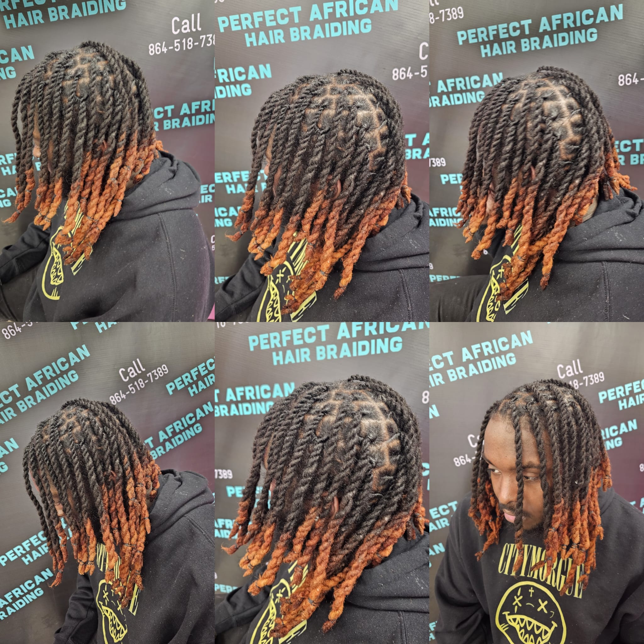 Dread retwist and Style
